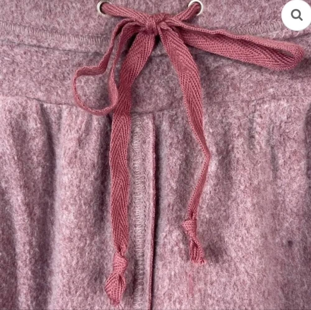 Free People Fleece Ginger Sweatpants Mauve - Picture 2 of 6